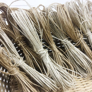 เชือกเทียนไหมพรมเส้นสีเหลือง 1 มม. DIY ทำเครื่องประดับ ไม่มีขน สำหรับเด็กอนุบาล เชือกเทียนไหมพรม เครื่องประดับ งานฝีมือ