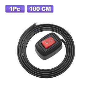 Universal Car Switch Paste Type Toggle Switch with Cable 60cm/100cm DC 12V for Motorcycle Fog Ring Drive Lights Neon Lights