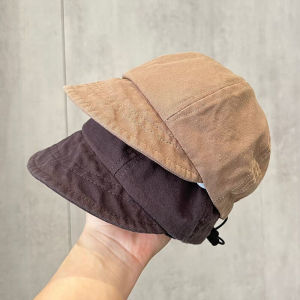 Mũ Trẻ Em Cotton Nguyên Chất Phong Cách Anh Mùa Xuân Thu Đa Năng Cho Bé Trai Và Bé Gái Mũ Nồi Giản Dị Mùa Hè Mỏng