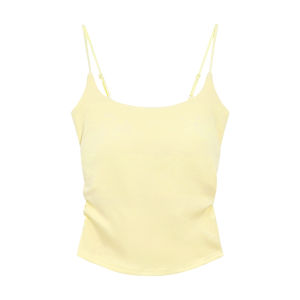 Dopamine Strap Vest Womens Slim Fit Inner Wear with Chest Pad Sweet Spicy Girl Exposed Back Summer Top Outerwear