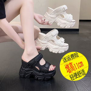 รองเท้าแตะส้นสูงสำหรับผู้หญิง ฤดูร้อนปี 2025 รองเท้าแตะส้นแบนแบบสวมสบายสำหรับเล่นกีฬา รองเท้าแตะแบบสวมสบาย ทรงปากปลา ทรงหัวแหลม