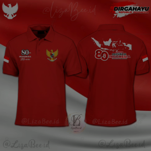 Kaos Polo Shirt Tshirt Kemerdekaan Baju Kerah Distro Pria Kemerdekaan Indonesia RI Baju Kerah Hut RI 80 Baju 17 Agustus 2025 Kaos Kerah T Shirt Dirgahayu RI ke 80 Kaos Kemerdekaan Indonesia Anak Dewasa Lengan Panjang 80 Kaos HUT RI Ke 80 Anak Dewasa Jumbo