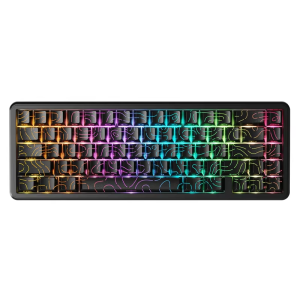 ATTACK SHARK | 65% Wired Gaming Keyboard ATTACK SHARK X65 HE Magnetic Switch 8000Hz 0.01mm RT Rapid Trigger