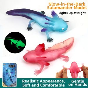 Stress Relief Glow-in-the-Dark Salamander Model Toy