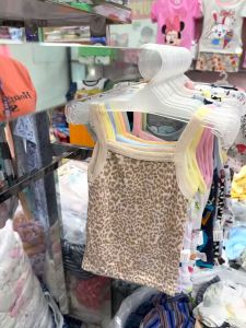 Happy Baby Kids Girl Sando Ruffle Spaghetti Top Cotton Terno Short Wholesale Assorted 0-4 Years Old