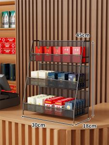 Multi-purpose Display Rack For Snacks Chewing Gum Cigarettes and Beverages