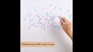 Wall Whiteboard Sticker 60*300cm Electrostatic Adsorption Whiteboard Children Graffiti Draw