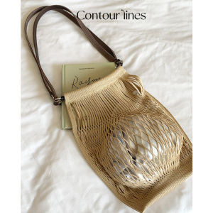 Contourlines Tote Bag Large Capacity Lightweight Loose Leopard Print Casual Handbag for Youth Canvas Material Zipper Closure