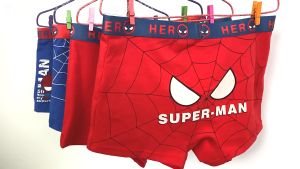 2Y-12Y  Boy Cotton Underpants Underwear Toddler Panties  Boxer Briefs Seluar Dalam Kanak-Kanak Lelaki 男童棉质平角内裤