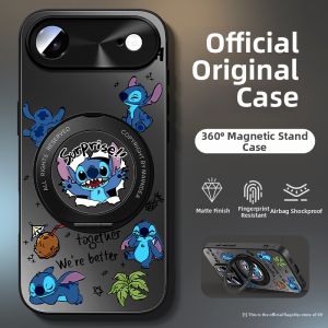 Anti-Drop Magnetic Rotating Stand Case for iPhone 17 Series
