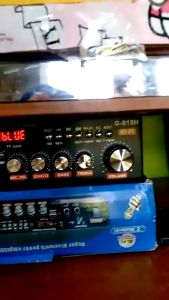 🇵🇭 1000W G919H Mini Amplifier 12V/220V FM USB/TF/AUX 2CH HiFi Bluetooth Digital Stereo Audio Player Power Amplifier Car Home With Remote Control