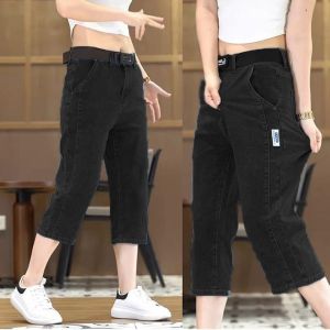 Guangzhou Thirteen Rows Summer Casual Denim Shorts Men Trendy Brands Pirate Shorts Classy Silm Men Capri Pants