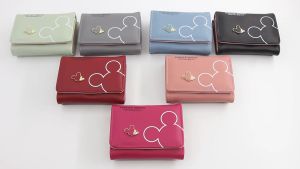 T414 Dompet Wanita Dompet Lipat 3 Dompet Clutch Dompet Perempuan
