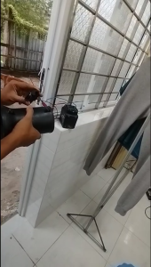 Cụm motor và cò thổi lá 18V chế cháo thổi lá