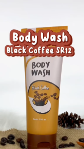 Body Wash Coffee SR12 Sabun Mandi Cair Perontok Daki Dengan Aroma Coffee