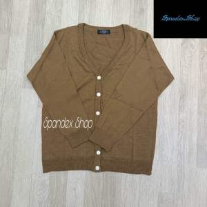 เสื้อแขนยาวผู้หญิง เสื้อกันหนาวผ้าฝ้าย💯🔥คอวี แบบกระดุม🔥เนื้อผ้าอย่างดี