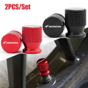 2PCS Honda All models Click 125i 150i V2 V3 Motorcycle Tire Valve Air Port Stem Cover Cap Plug CNC Aluminum Accessorie