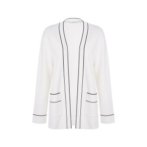 V Neck Retro Elegant Knit Cardigan