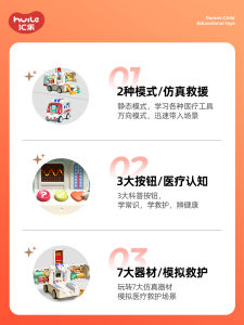 Electric Early Education Interactive Ambulance Toy Car Realistic Simulation Boys Girls Children Educational Toys Cars