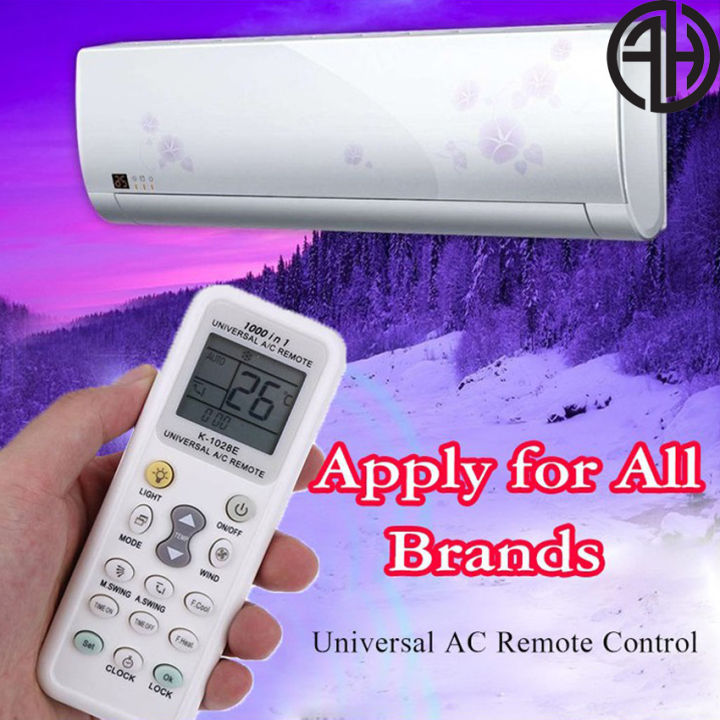 Universal Ac Controller Universal A/C Remote Control, 1000-in-1 LCD Air Condition Controller ...
