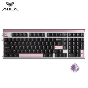 AULA | AULA HERO99 Hall‑Effect Keyboard 8000Hz Rapid‑Trigger Hot‑swap RGB Neon Lightbox 101Keys Wired Gaming Keyboard