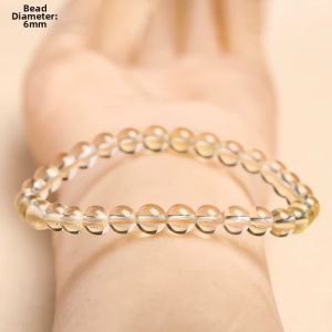 SIFUYUAN | Wealth and Confidence Natural Citrine Bracelet Lemon Yellow