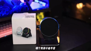 4 in 1  Bluetooth Wireless Induction Speaker Phone Holder RGB & Rotating 360° With power bank【COD】