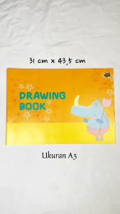 DODO Buku Gambar A3 [1 Pack/10 Buku / 8 Lembar]
