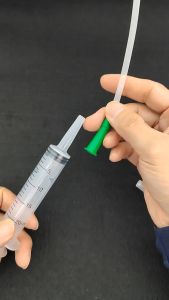 สายป้อน สายป้อนอาหารสำหรับนกขนาดใหญ่ ยาวประมาณ 15ซม สายต่อไซริงค์ (ซื้อ1แถม1)