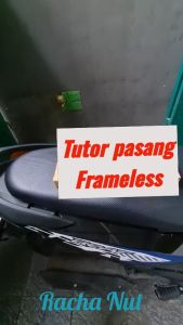 Frame Plat Frameless Plate Dudukan Plat Nomor Clean Look