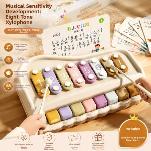 HUAZINIAO | Educational Musical Toy Wooden Xylophone