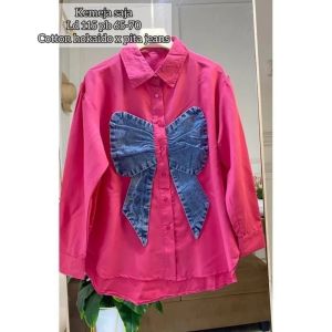 ATASAN KEMEJA BUFFY PITA JEANS WANITA PREMIUM