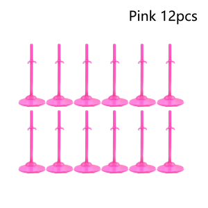 12PCS Transparent Stand Support For Dolls Clear Color Toy Figure Display Holder Prop Up Mannequin Model Storage rack