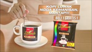 kopi luwak super hemat 2x 120 gram