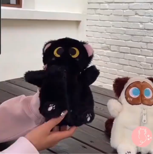 Boneka Tempat Pensil Kucing Lucu Bulu Rasfur