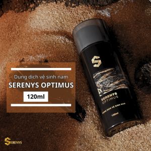 Dung dịch vệ sinh nam Serenys Optimus làm sạch khử mùi làm trắng sáng vùng kín nam giới