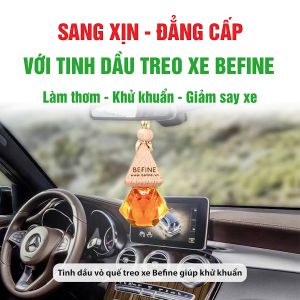 Tinh dầu vỏ quế treo xe Befine nguyên chất