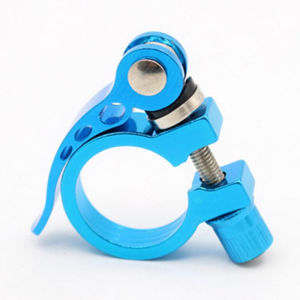 Bike Seat Post Clamp Aluminium Alloy Bicycle Quick Release Seatpost Collar 28.6mm / 31.8mm /34.9mm