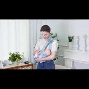 🇸🇬 Ready Stock 6-in-1 Baby Carrier Waist Stool Foldable Hip Seat Double Shoulder Front Back Carry Newborn Toddler