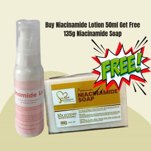 Buy Niacinamide Lotion 50ml Get Free SR Niacinamide Soap