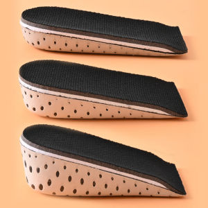 4Pairs/8Pairs Height Increase Insole Do Not Collapse Half Pad Breathable Memory Foam Heel Lifting Inserts Shoe Lifts Shoe Pads