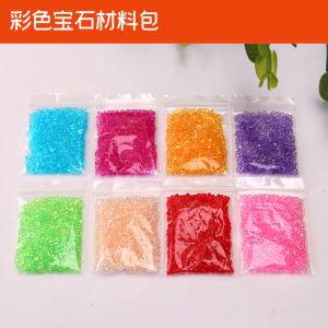 Đồ Chơi Thủ Công DIY Cho Trẻ Em Đồ Trang Sức Hạt Ngọc Trai Dây Thừng Sợi Nhiều Màu Đồ Trang Sức Cho Bé Gái Đồ Chơi Vòng Tay Vòng Cổ