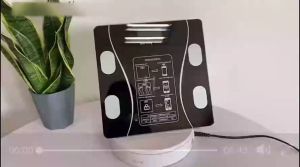 MELEDE Special Electronic Scale for Body Management and Fat Loss Smart Mode Bluetooth Body Fat Scale Home Weight Scale Ultra-Precis