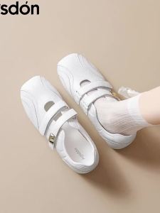 Agsdon | Ballet Training Shoes Summer Lace Hollow White