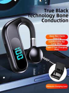 HANG | Long-Lasting Bone Conduction Single Ear Bluetooth Headset