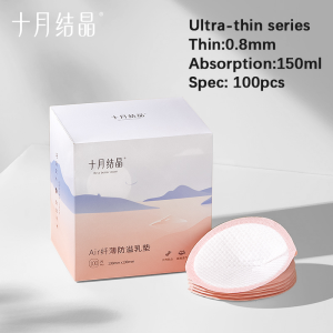TEN-M JOURNEY Ultra-Thin Breast Pad-120 Count Highly Absorbent Breathable and Discreet for Comfortable Wear