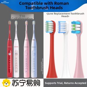 Romantic T10 Electric Toothbrush Head Mishka Trendy Collaborative Edition SN01/02 Replacement Head Early June Suitable