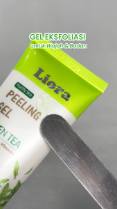 [Bundle Hemat] LIORA Peeling Gel Greentea ( 2 pcs ) - 100 ML Kusam Mencerahkan