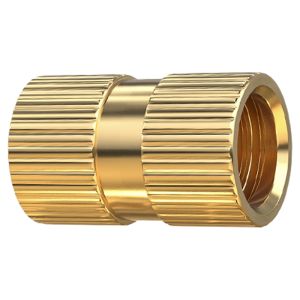 TIANZHUOJINSHU | National Standard Pure Brass Injection Molded Copper Embedded Pre-buried Threaded Nuts