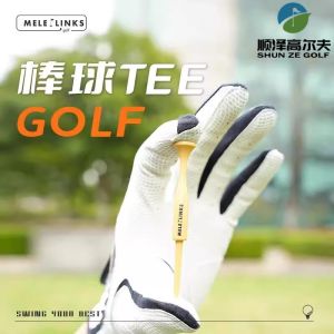 Melelinks Golf Baseball Tee Positioning Tee Same Height for Consistent Distance Increase Plastic Material Sport Fitness